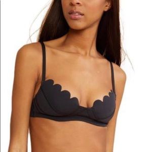 Cynthia Rowley Betty swim top small